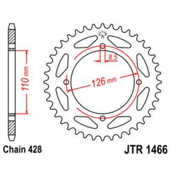 Звездочка задняя JT Sprockets (шаг 428 ) JT JTR1466.47